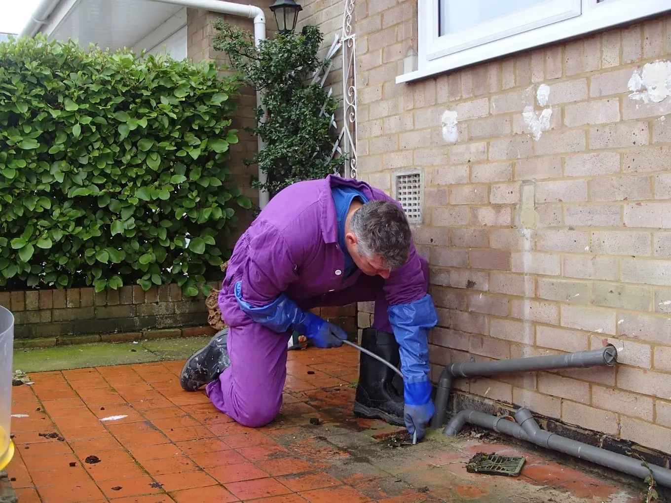 Drain Repairs by Sink and Drain